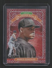 2020 DONRUSS OPTIC BASEBALL #22 Marco Gonzales /88 RED OPTIC DIAMOND KINGS