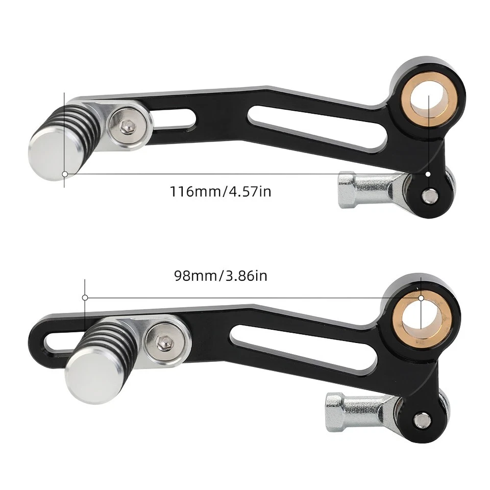 Palanca de cambios ajustable para KAWASAKI Z800 Z900 Z1000/SX Ninja 1000 Foto 2 de 4