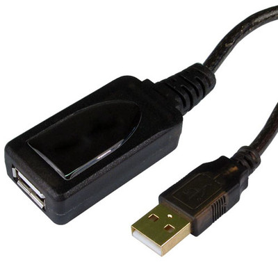 15m USB A Stecker auf Buchse Aktiv Verlängerungskabel Computer Drucker Repeater Kabel