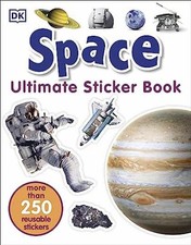 Ultimate Sticker Book: Space: More Than 250 - Paperback, by DK - Very Good