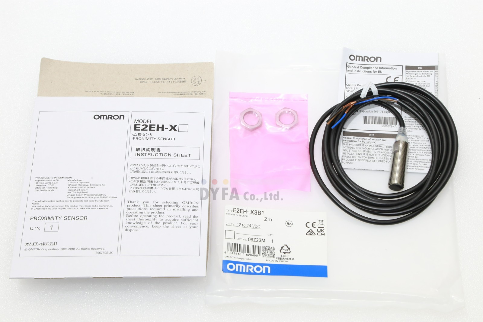 OMRON Genuine New E2EH-X3B1 Proximity Sensor SEN-I-2694=9I00-2