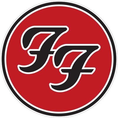 Foo Fighters Sticker Vinyl Decal Multiple Sizes window door helmet wall