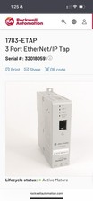Rockwell Automation 3 Port EtherNet/IP Tap