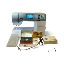BERNINA 750QE QUILTERS EDITION SEWING EMBROIDERY QUILTING MACHINE TESTED WORKS