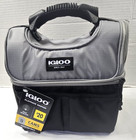 Igloo Playmate Durable Hard Gripper 9 Can Cooler Bag Insulated Lunch Box Gry/blk