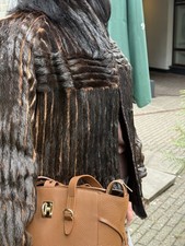 Vintage Jake Wildleder & Echtpelz In Nerzoptik (geschorene Nutria)