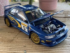 Autoart 1/18 Scale 89992 Subaru Impreza WRC Monte Carlo Rally Burns Reid #5 