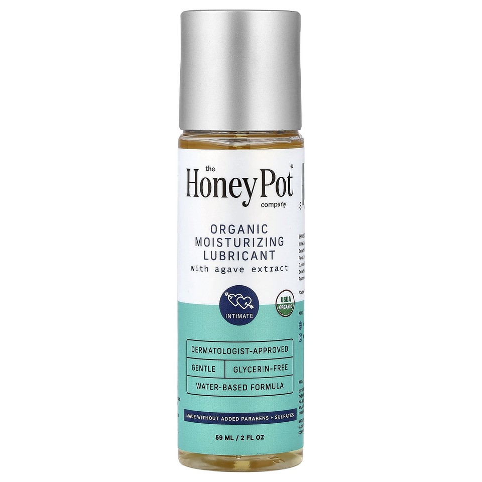 Organic Moisturizing Lubricant With Agave Extract, 2 fl oz (59 ml)