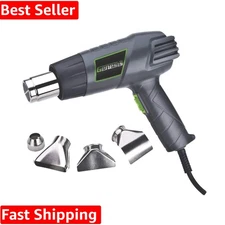 Dual-Temperature Heat Gun Kit with Accessories for Versatile Projects