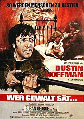 Dustin Hoffman in WER GEWALT SÄT Originalplakat EA von 1971 (B)