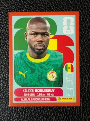 Kalidou Koulibaly SEN 8 - RED PARALLEL - 2026 Panini FIFA World Cup Sticker