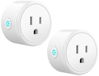 Remote Control WiFi Smart Sockets App or Smart Home Set of 2 by Tesler