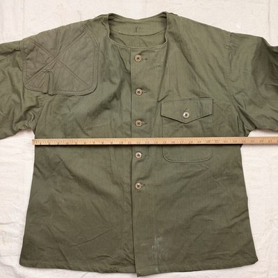 Vintage 40s WW2 USMC US Army Marine Corps HBT Shooting Jacket Coat