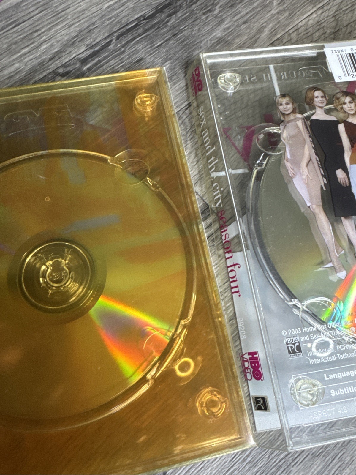 Sex and the City: The Complete Fourth Season (DVD, 2003, 3-Disc Set)