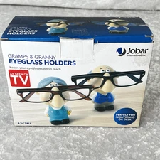 Jobar Int. Gramps & Granny Sysglass Holders - New, open box