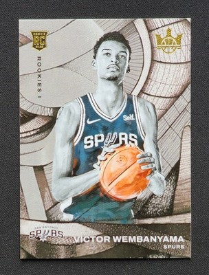 2023-24 Panini Court Kings Victor Wembanyama #73 RC Rookies I