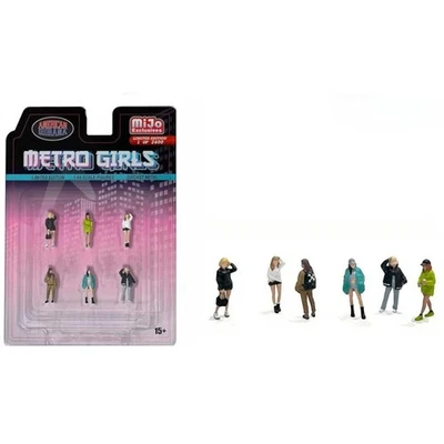 American Diorama - Metro Girls, Diecast Figure's - AD-2408-MJ