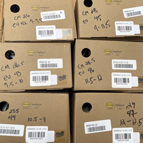 Vibram 5 Five fingers trail run hike Brandblack NIB 9-13 tactical olive $215