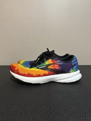 Brooks Launch 7 Mens Running Shoes Marathon Series Rock N Roll Tie Dye Size 7.5