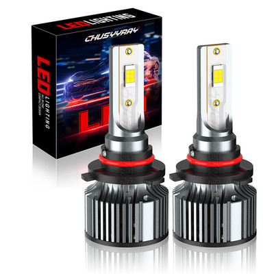HB4 9006 LED Headlight Kit Bulbs High Low Beam 6500K Bright High Power 2X