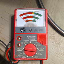 Commercial Electric HBT500 Analog Battery Tester for AA AAA C D 9V 12V 3V