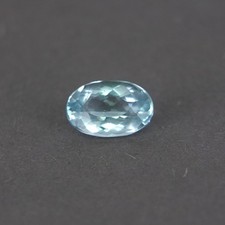 SHOLA Echt 1,18 Ct Natürlicher Aquamarin Aqua Blau aus Brasilien
