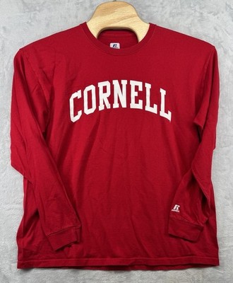 Vintage Russell Athletic Cornell University Red Long Sleeve T-Shirt Men s XL