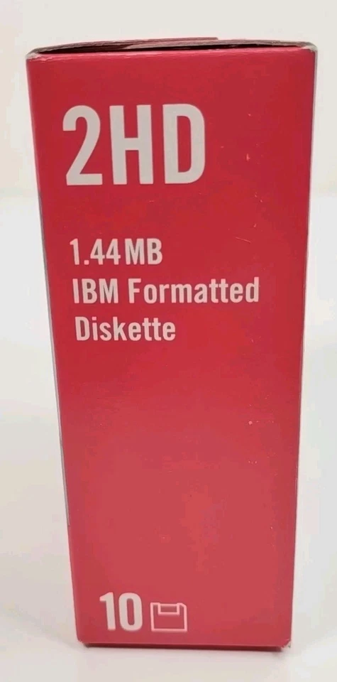 NEW SEALED Imation 2HD - 1.44Mb 3.5" Floppy Disks - Pack of 10 - Image 4 of 4