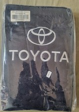 Seat Armour Toyota Black Car Seat Towel Cover Heavyweight Cotton Velour 