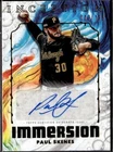 Topps 2025 Inception Paul Skenes Immersion Autograph /199 #IIA-PC Pirates