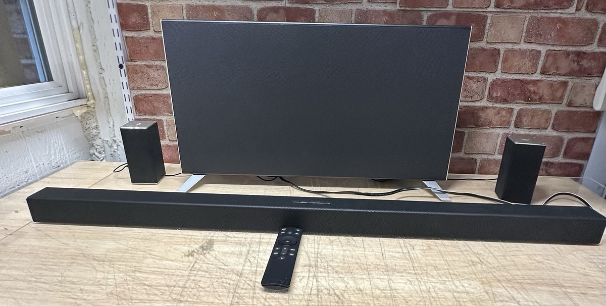 Vizio SB4051-D5 Smartcast Subwoofer, Soundbar with Satellite