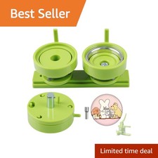 MK.Bear Button Maker Mold, Green 58mm / 2.25 Inch
