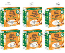 6 x Garnier Ultimate Blends Shampoo Bar Argan & Camellia For Weak, Dull Hair 60G