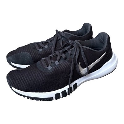 Nike Flex Control TR4 Mens Training Shoes Black White Size 7