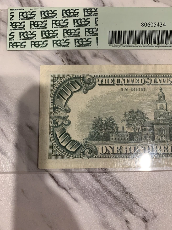 1969 $100 Dollar Rare Federal Reserve  Really Low Serial Number - Image 4 of 4