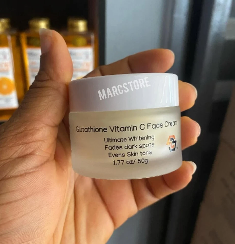 Glutathione Vitamin C Face Cream. Ultimate whitening, Fades dark Spot, Eventone. - Image 2 of 2