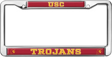 University of Southern California Trojans Full Size Standard License Plate Metal