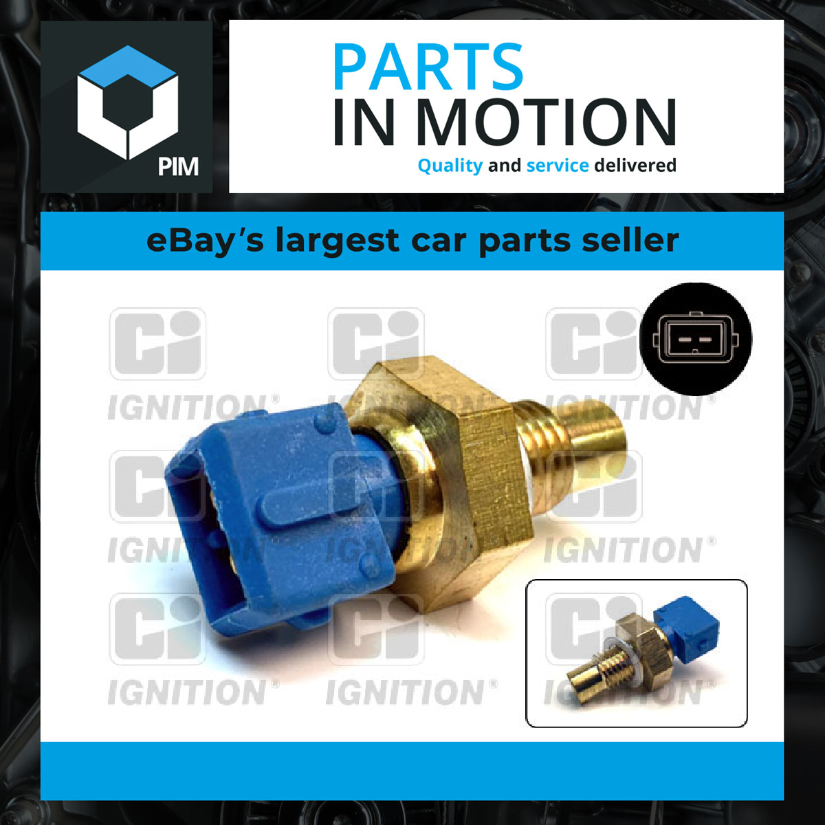 Coolant Temperature Sensor XEMS74 CI Sender Transmitter 1342850 4416020 4500001