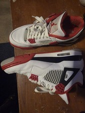 Mens Nike Air Jordan 4 Retro OG Size 9.5 Fire Red 2020 VNDS