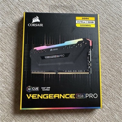 Corsair Vengeance RGB Pro DDR4 32GB (2x16GB)  3200MHz DIMM RGB Intel XMP RAM