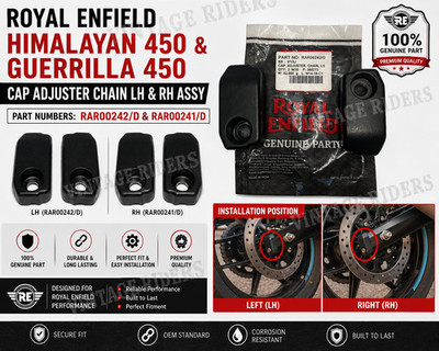 Royal Enfield Himalayan 450 & Guerilla 450 KAPPENVERSTELLKETTE LH RH ASSY PAAR