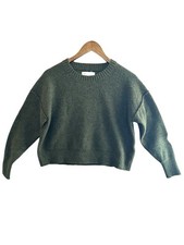 Lucky Brand Green Wool Bl Sweater S Preppy Quite Luxury Gorpcore