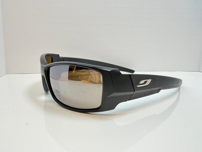 Julbo ARMOR J492 Sunglasses Men's Matte Black Frame Brown Mirrored Sport Wrap