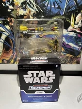 Star Wars Micro Galaxy Squadron Scout Class- Luthen Rael & Speeder Bike Series 9