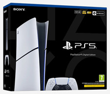 Sony PlayStation 5 PS5 Digital Edition 825GB 4K HDR White/Black CFI-2116