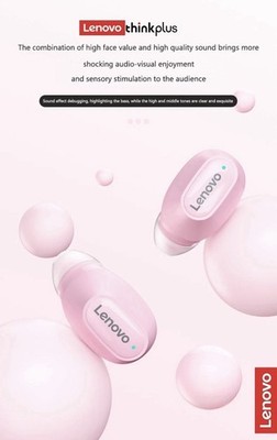 Lenovo XT62 ThinkPlus BT 5.3 HiFi Earbuds - Pink