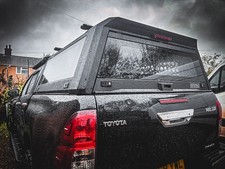 NEW! “RAID” Canopy for Toyota Hilux 2016+ Double Cab Metal Black Apex4WD Cover