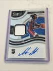 Isaiah Stewart 2020-21 Select #RJA-STE Silver RC Jersey Patch /199 Auto Pistons