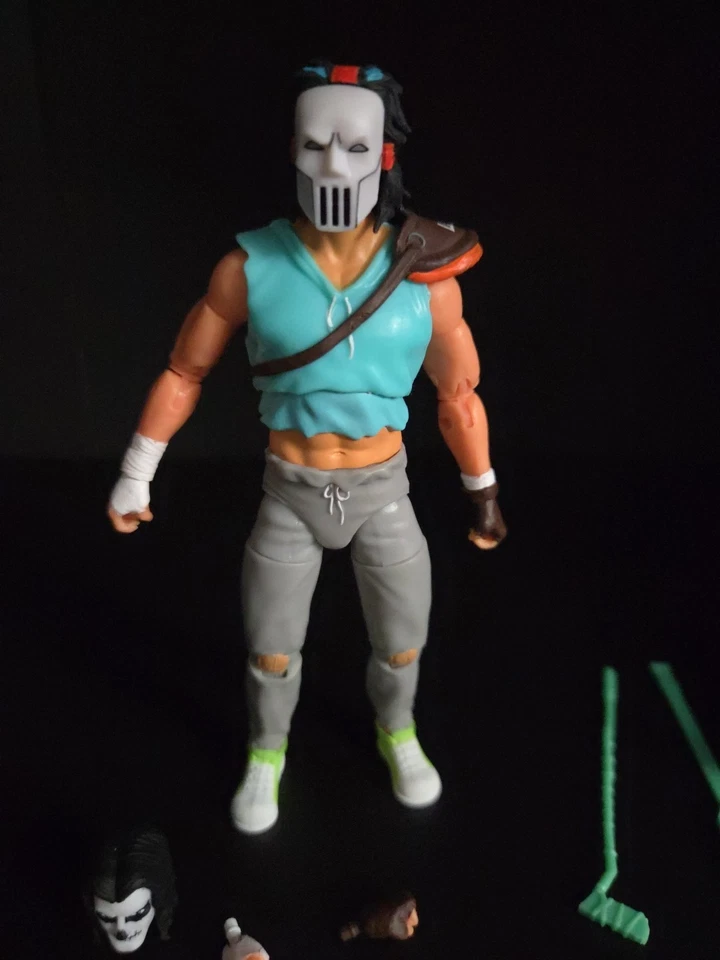 BST AXN Tortugas Ninja Adolescentes Mutantes Casey Jones Cara Calavera Nickelodeon Foto 2 de 4