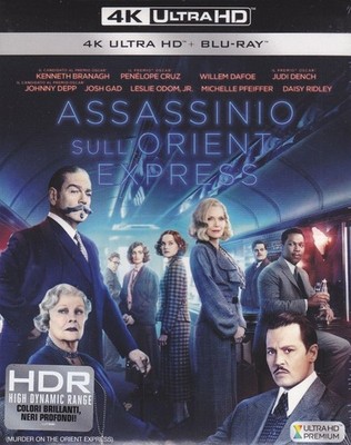 4K UltraHD + Blu-ray MORD IM ORIENT EXPRESS mit J. Deep Neu 2017